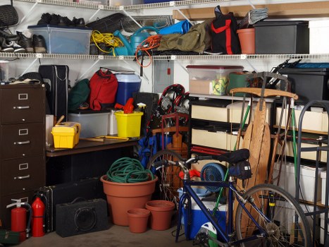 Clean and organized construction site